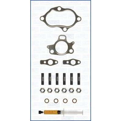 Bilde av AJUSA JTC11745 Monteringssett, lader with studs, syringe oil med tetning montageanvisning