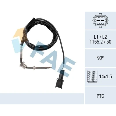 Bilde av FAE 68123 Sensorer etter katalysator OPEL: Astra H Caravan, Zafira B