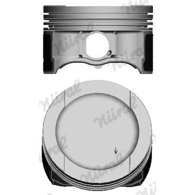 Bilde av NÜRAL 87 148300 00 Motorstempel 81 for trapesstempelstang VOLKSWAGEN: GOLF 6, Touran I