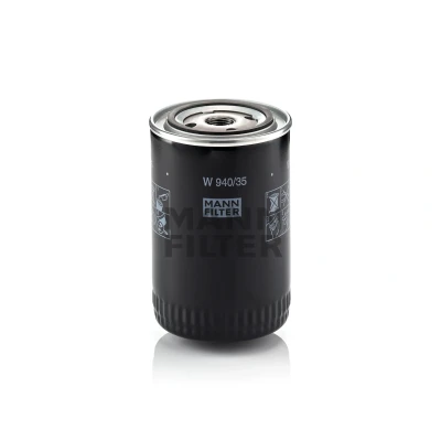 Bilde av MANN FILTER W 940/35 Oljefilter 3/4 16 UNF med en retursperreventil Påskruingsfilter MAZDA: B Serie Pick up
