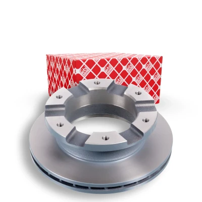 Bilde av FEBI BILSTEIN 47463 Bremseskiver bakaksel 266 24 6 170 innvendig ventilert belagt MITSUBISHI: Canter 7.Generation