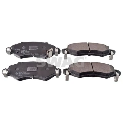 Bilde av SWAG 40 91 6387 Bremseklosser framaksel med akustisk slitasjevarsel SUZUKI: Ignis 2, I, SUBARU: JUSTY 3