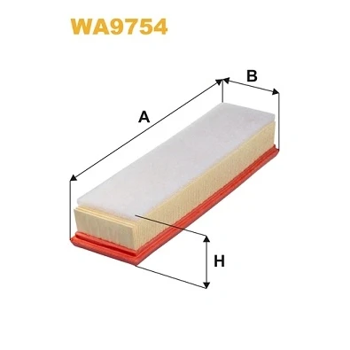 Bilde av Luftfilter WIX FILTERS WA9754