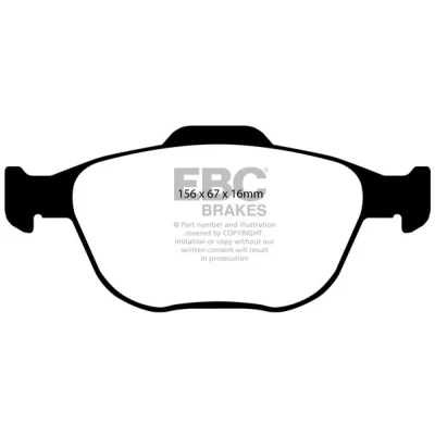 Bilde av EBC Brakes Bremseklosser framaksel DP41641R FORD: Focus Mk1 Hatchback, Stasjonsvogn