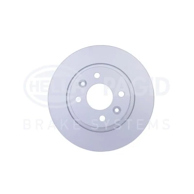 Bilde av HELLA PRO 8DD 355 115 271 Bremseskiver 259 12 04/06 100 fullt ut belagt uten hjulfestebolt, hjulnav SMART: Fortwo III Coupé