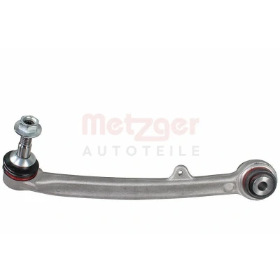 Bilde av METZGER 58170401 Bærebru med gummifeste, støtte / styreledd framaksel venstre, nede, bak Casterstag Aluminium BMW: 3 Sedan, 4 Coupé