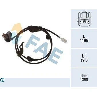 Bilde av ABS sensor FAE 78474