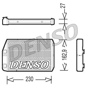 Bilde av DENSO DRR09034 Varmeveksler