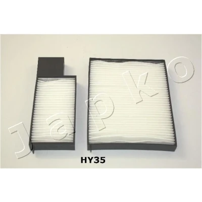 Bilde av JAPKO 21HY35 Kupéfilter Filterinnsats 190 145 20 KIA: cee‘d I Stasjonsvogn, Hatchback, HYUNDAI: i30 Stasjonsvogn