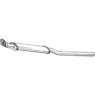Bilde av Mellomlyddemper, toyota avensis, avensis kombi, liftback, 1743002180, 1743002200, 1743002201