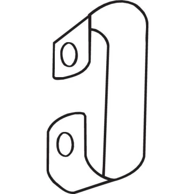 Bilde av BOSAL 251 235 Holder, eksosanlegg VOLKSWAGEN: TRANSPORTER 4, 4 Bus, GOLF 2