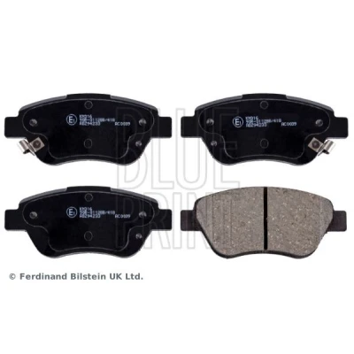 Bilde av BLUE PRINT ADZ94233 Bremseklosser framaksel med akustisk slitasjevarsel OPEL: Corsa D Hatchback, Adam, FIAT: Doblo II Stasjonsvogn, Panda Hatchback