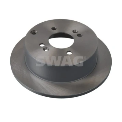 Bilde av SWAG 90 93 1361 Bremseskiver bakaksel 262 10 4 100 fullt ut belagt HYUNDAI: i20 I Hatchback, Getz, ACCENT 3 Stufenheck, KIA: RIO 2