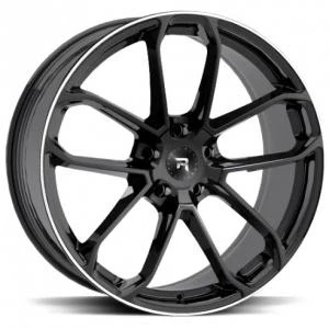 Bilde av R Series R14 Black Polish 9.5x21 5/112 ET31 B66.6