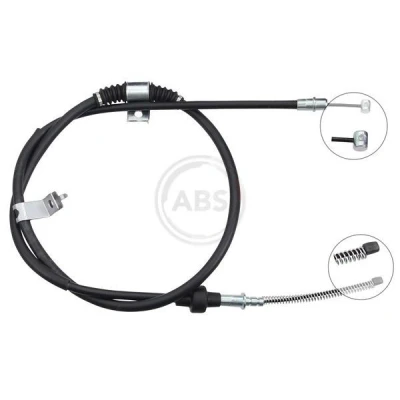 Bilde av Kabel, parkeringsbremse, Bakre venstre, citroën c4 aircross, mitsubishi asx, asx van, outlander ii, van peugeot 4008, 1606