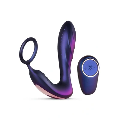 Bilde av Hueman Black Hole Analvibrator M/ Penisring
