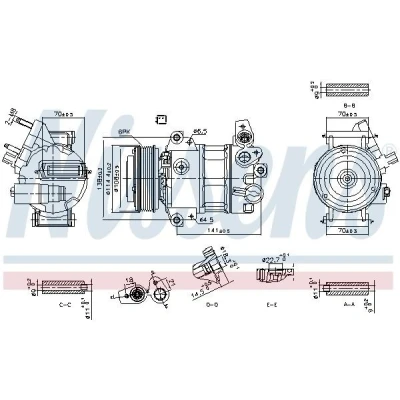 Bilde av NISSENS 890786 Kompressor