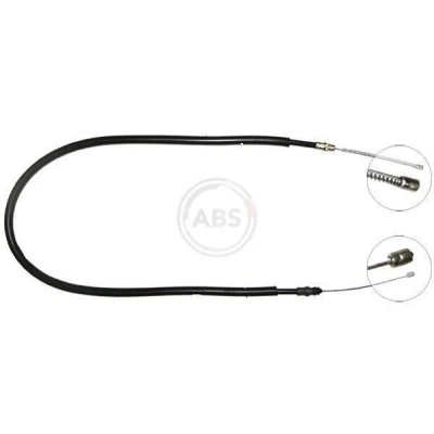 Bilde av A.B.S. K11116 Bremsekabel 1430 Trommelbrems for høyre/venstre ratt