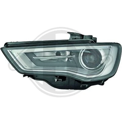 Bilde av DIEDERICHS Priority Parts 1033083 Frontlykter AUDI: A3 Sportback, Hatchback