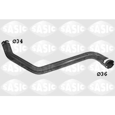 Bilde av SASIC SWH6609 Radiatorslange nedre venstre FIAT: Ducato II Minibuss