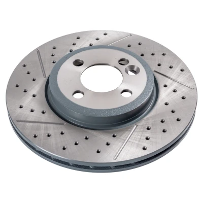 Bilde av SWAG 11 94 3954 Bremseskiver framaksel 293,9 22 4 100 perforert / ventilert belagt MINI: Hatchback, Clubman, Cabrio