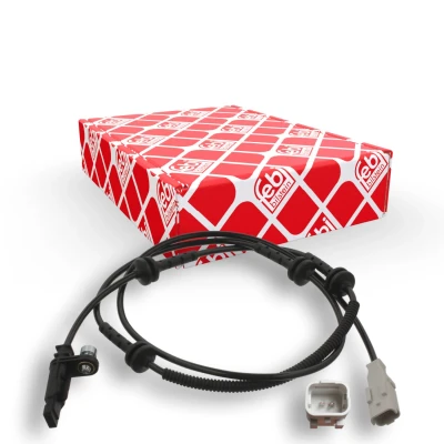 Bilde av FEBI BILSTEIN 36948 ABS Sensor framaksel venstre, høyre med skrue 1300 hvit CITROËN: C5 III Stasjonsvogn, 3, C6 Sedan, PEUGEOT: 407 SW
