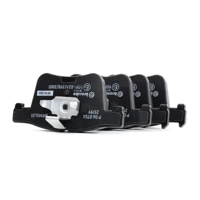 Bilde av BREMBO P 06 075X Bremseklosser klargjort for slitasjeindikator uten tilbehør BMW: X3, 3 Sedan, Touring