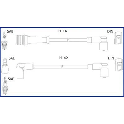 Bilde av HITACHI 134485 Pluggledninger