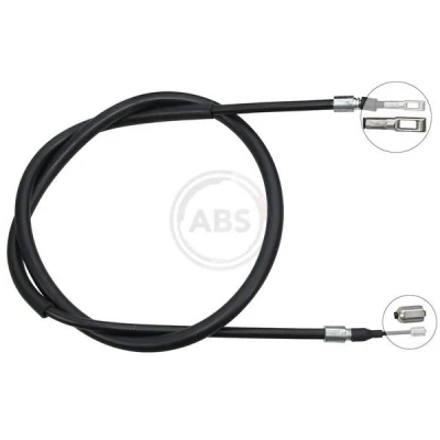 Bilde av A.B.S. K13257 Bremsekabel 1660 Skivebrems for høyre/venstre ratt AUDI: A8 D2