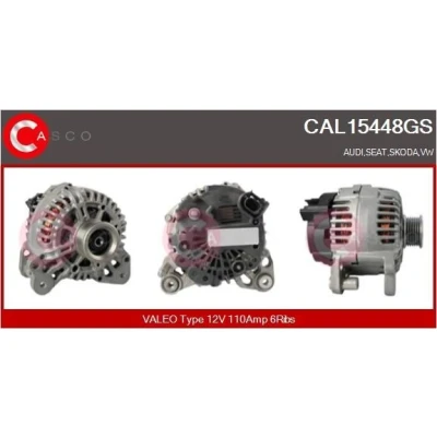 Bilde av CASCO CAL10235AS Dynamo 12V 150A NISSAN: Qashqai / Qashqai+2 I, Juke, MICRA 3, RENAULT: MEGANE 2 Coupe Cabriolet