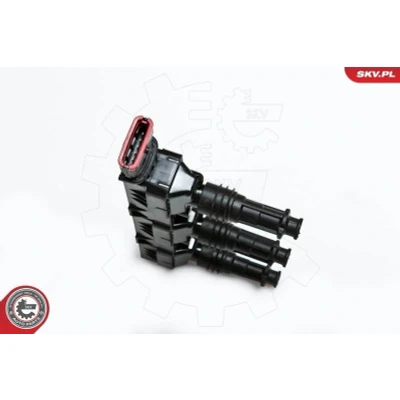 Bilde av ESEN SKV 03SKV125 Tennspole 5 polet 12V elektrisk inkl. tenningspluggkontakt OPEL: Corsa D Hatchback