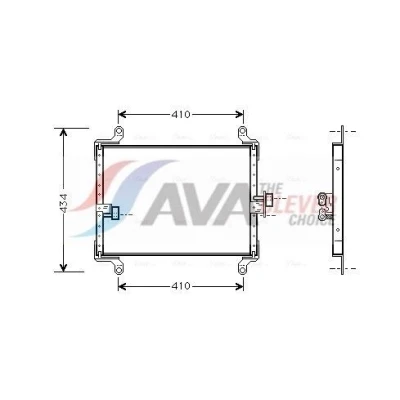 Bilde av PRASCO FT5206 Kondensator 15,5 Aluminium 555 FIAT: Ducato II Flatvogn lastebil/Chassis