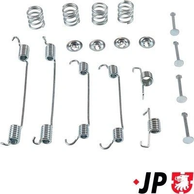 Bilde av JP GROUP 4064004510 Tilbehørsett, bremsesko NISSAN: Qashqai / Qashqai+2 I, SUZUKI: SX4 I Hatchback