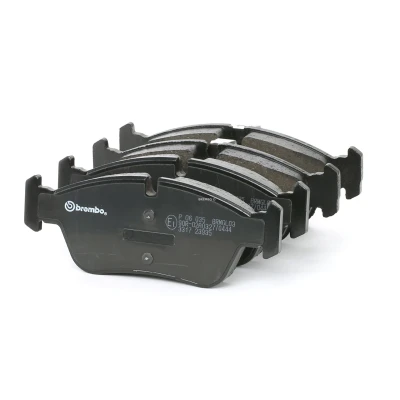Bilde av BREMBO P 06 035 Bremseklosser klargjort for slitasjeindikator med kolbleklips uten tilbehør BMW: 3 Sedan, Touring, 1 Hatchback