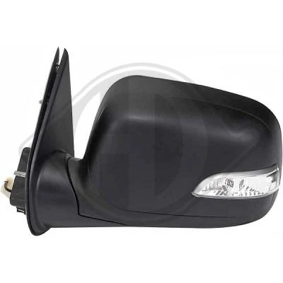 Bilde av Sidespeil Diederichs 5403825 venstre grunnet for elektrisk speiljustering ISUZU: D Max 1 Pickup