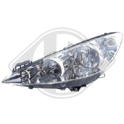 Bilde av DIEDERICHS 4235081 Frontlykter venstre H7, H7/H1, H1 PEUGEOT: 308 I Hatchback, CC