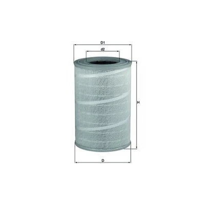 Bilde av MAHLE ORIGINAL LX 713 Luftfilter 463,0 309,5, 309 Filterinnsats