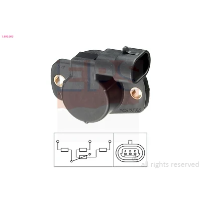 Bilde av Sensor, drosselventilstilling EPS 1.995.093