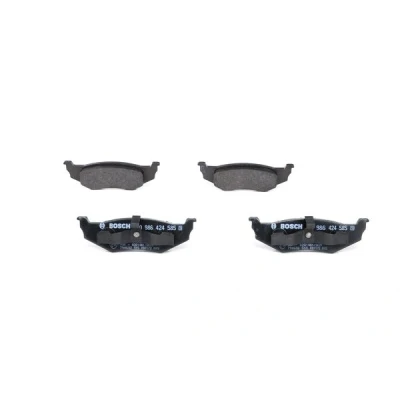 Bilde av BOSCH 0 986 424 585 Bremseklosser Low Metallic med kolbleklips, montageanvisning CHRYSLER: PT Cruiser Stasjonsvogn, Stratus Cabrio