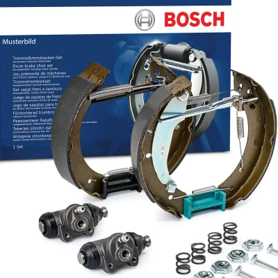 Bilde av BOSCH 0 204 114 651 bremsesett, trommebremse med tilbehør, hjulsylinder brems