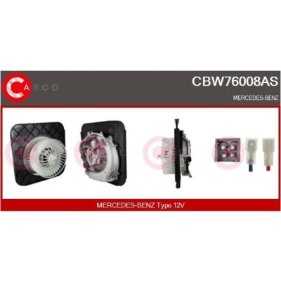 Bilde av CASCO CST10421AS Starter 12V 2,20kW 9 CPS0132 M8 76mm AUDI: Q7, PORSCHE: Cayenne, VOLKSWAGEN: Touareg I