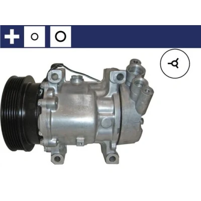 Bilde av MAHLE ORIGINAL ACP 31 000S Kompressor SD6V12 12 PAG 46 R 134a med tetningsring RENAULT: Kangoo I