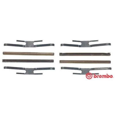 Bilde av BREMBO A 02 294 Tibehørsett, skivebremse belegg OPEL: Rekord E1 Sedan, Stasjonsvogn, Omega Sedan