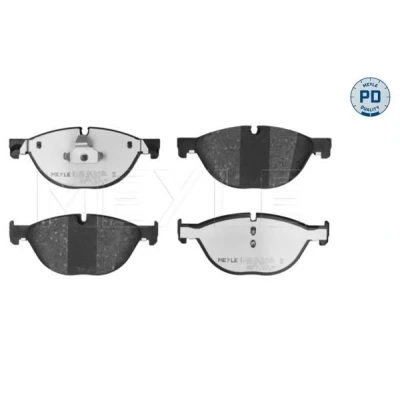 Bilde av MEYLE 025 250 4519/PD Bremseklosser PD Quality framaksel klargjort for slitasjeindikator med antihyle blikk BMW: 5 Touring, Sedan, 7