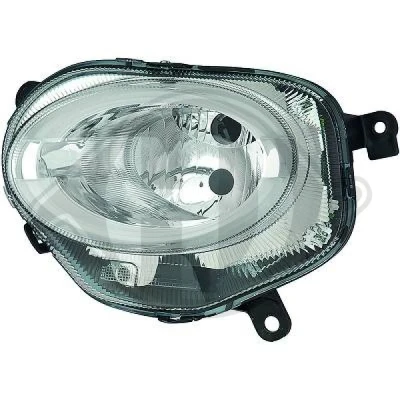 Bilde av DIEDERICHS 3405182 Frontlykter høyre H7, LED for fjernlys FIAT: 500 Hatchback