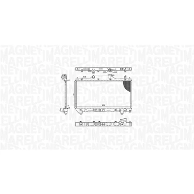 Bilde av Radiator MAGNETI MARELLI 350213186200