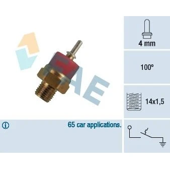 Bilde av Temperaturbryter, kjøling, mercedes benz, 003 545 51 24, 006 14 39 30647932, 30661958, 30755665, 31332301, 31356002,