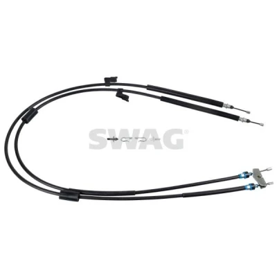 Bilde av SWAG 50 10 1801 Bremsekabel bakre venstre, høyre bak 1860 FORD: Focus 2 Kombi, 2, C Max