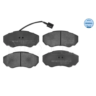 Bilde av MEYLE 025 239 1719/W Bremseklosser ORIGINAL Quality framaksel inkl. slitasjevarselkontakt med antihyle blikk