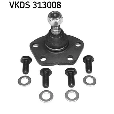 Bilde av SKF VKDS 313008 Bærekule med syntetisk fett 20,8 90,5 FIAT: Ducato II Flatvogn lastebil/Chassis, Van, Minibuss